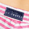 Horizontal Stripe Board Shorts - Bistro StTropez